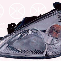 Headlight, H4, without motor for headlamp levelling, Left, Illuminance [lx]: 20, 35320 54G20 (SUZUKI), 35320 54G20 000 (SUZUKI), 3532054G20000 (SUZUKI), 35320-54G20-000 (SUZUKI)