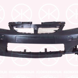 Bumper, Front, with arrangement for front fog light, black, 71711-54GA1-799 (SUZUKI), 7171154GA1799 (SUZUKI), 71711-54GA0-799 (SUZUKI)