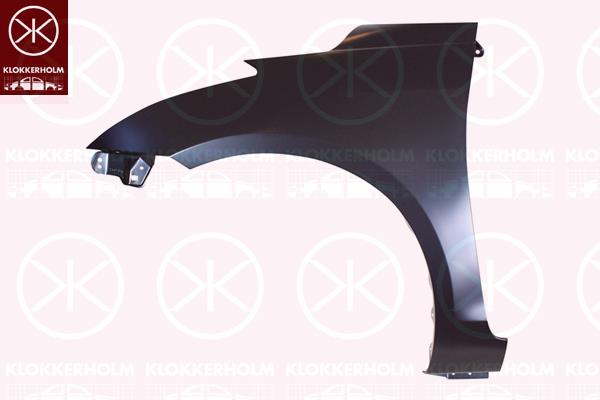 Wing, Left Front, without hole for direction indicator, 57711-61P10-000 (SUZUKI), 5771171L00 (SUZUKI), 5771171L00000, 57711-71L00-000 (SUZUKI)