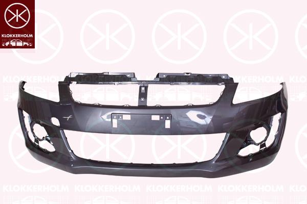 Bumper, Front, grey, Painted, not for trim level: SPORT, 7171160P00799 (SUZUKI), 7171160P10799 (SUZUKI)