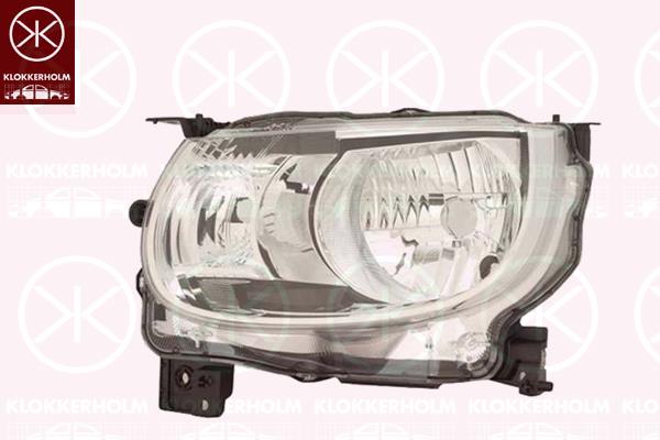 Headlight, Right, H4, WY21W, W5W, without motor for headlamp levelling, 35120-62R00-000 (SUZUKI)