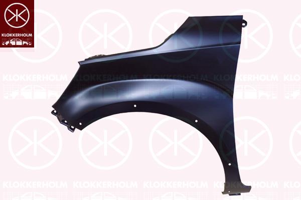 Wing, Left Front, with holes for trim/protective strip, 57711-62R30 (SUZUKI)