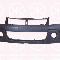 Bumper, w/primer, Front, with hole(s) for fog lights, 7170065841T2G (SUZUKI), 71700-65841-T2G (SUZUKI), 7171165J41799 (SUZUKI), 7171165J61799 (SUZUKI)