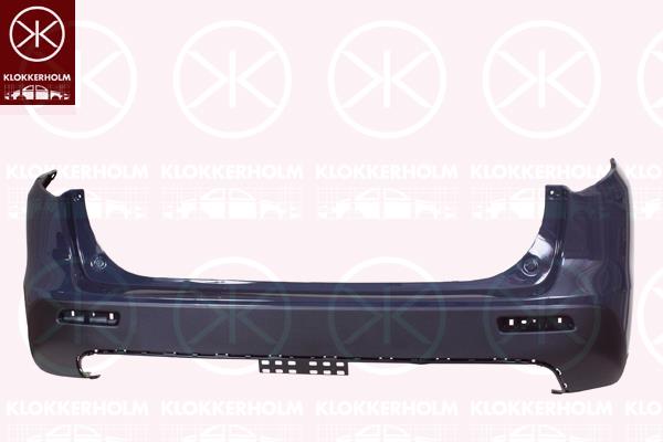 Bumper, Rear, Painted, 7181154P01N49 (SUZUKI), 7181154P02N49 (SUZUKI), 7181154P03N49 (SUZUKI)