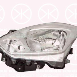 Headlight, Left, Illuminance [lx]: 17.5, H4, PY21W, W5W, without motor for headlamp levelling, 35320-52R00 (SUZUKI), 35320-52R00-000 (SUZUKI)