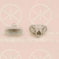 Direction Indicator, with bulb holder, white, lateral installation, 09206485 (OPEL), 36410-50E00 (SUZUKI), 3641050E00000 (SUZUKI), 3641075F00 (SUZUKI), 3641075F01000 (SUZUKI), 47 01 092 (OPEL)