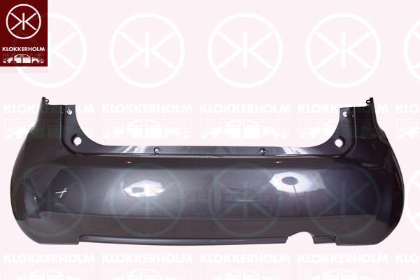 Bumper, Rear, grey, Painted, 7181151K00799 (SUZUKI), 71811-51K00-799 (SUZUKI), 71811-51K00-ZJD (SUZUKI), 71811-51K00-ZKC (SUZUKI)