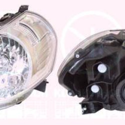 Headlight, H4, with motor for headlamp levelling, Right, Illuminance [lx]: 12.5, Vehicle Production Country: Japan, 35120-80J60 (SUZUKI), 3512080J60000 (SUZUKI), 35120-80J60-000 (SUZUKI), 3512080J61 (SUZUKI), 3512080J61000 (SUZUKI), 35120-80J61-000 (SUZUKI)