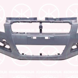 Bumper, w/primer, Front, with hole(s) for fog lights, 7171151K00799 (SUZUKI), 717115K00799 (SUZUKI)