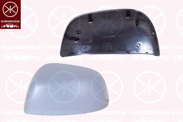 Housing, exterior mirror, w/primer, Right, N/A (FIAT)