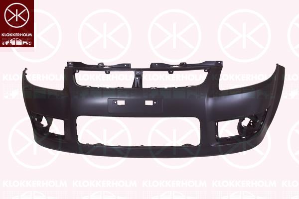 Bumper, Front, Vehicle Production Country: Hungary, w/primer, with hole(s) for fog lights, 2WD, not for trim level: Crossover, 7171179J00799 (SUZUKI), 7171179J10799 (SUZUKI), 71711-79J10-799 (SUZUKI)