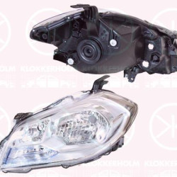 Headlight, Right, Illuminance [lx]: 17.5, H4, Koito-type, without motor for headlamp levelling, 35120-61M10 (SUZUKI), 35120-61M10-000 (SUZUKI), 3512061M11000 (SUZUKI), 35120-61M11-000 (SUZUKI)