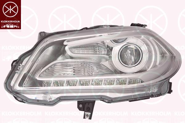 Headlight, Left, Xenon, with daytime running light (LED), D4S (Gas Discharge Lamp), with motor for headlamp levelling, Koito-type, 35300-66MA0-000 (SUZUKI), 35320-61MA0 (SUZUKI), 35320-61MA0-000 (SUZUKI), 35320-61MA1 (SUZUKI), 35320-61MA1-000 (SUZUKI)