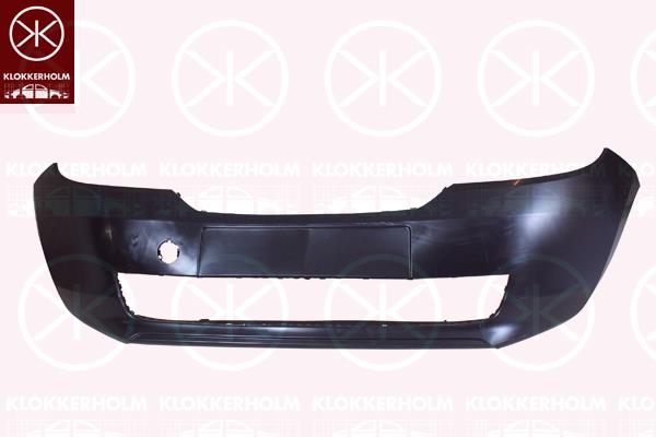 Bumper, Front, Smooth, 1ST807221 (SKODA), 1ST807221F (SKODA)