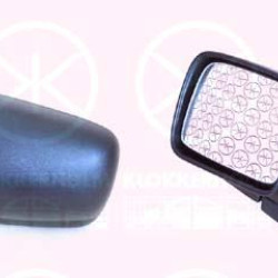 Exterior Mirror, for electric mirror adjustment, Aspherical, Heatable, Left, 6U1857501A (SKODA)