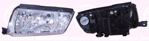 Headlight, H7/H3, without motor for headlamp levelling, Left, Illuminance [lx]: 12.5, Depo, 6Y1941015C (SKODA), 6Y1941015H (SKODA), 6Y1941015M (SKODA), 6Y1941015R (SKODA)