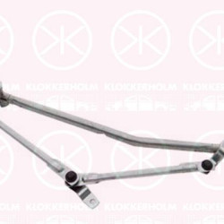 Wiper Linkage, Front, Set, for left-hand drive vehicles, 6Y1955603 (SKODA), 6Y1998023 (SKODA)