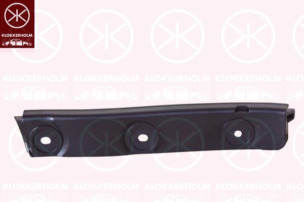 Mounting Bracket, bumper, Plastic, Left Front, 6Y0807049A (SKODA)