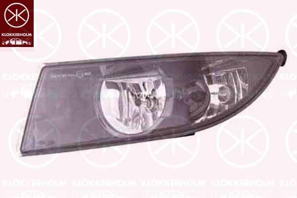 Front Fog Light, Left Front, Trim Level: RS, Scout, Housing Colour: black, with cornering light, with daytime running light, H8, without bulb holder, 5J0941699C (SKODA), 5J0941701C (SKODA)