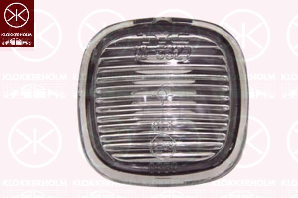 Direction Indicator, lateral installation, black, 1U0949127B (SKODA), 1U0949127C (SKODA), 6K0949127 (SKODA)