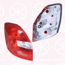 Tail Light Assembly, without bulb holder, Left, Hella, 5J6945095 (SKODA), 5J6945111 (SKODA)