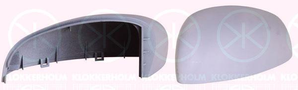 Housing, exterior mirror, w/primer, Left, 5J0857537A (SKODA)