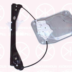 Window Regulator, OE-type, without electric motor, Electric, Left Rear, 5J4839461 (SKODA)