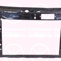 Radiator Support, for vehicles with air conditioning, Steel, Full Body Section, 5J0805591 (SKODA)