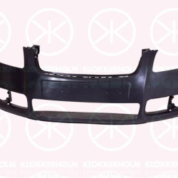 Bumper, Front, Smooth, 5J0807221 (SKODA)