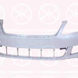 Bumper, Front, with hole(s) for washer nozzle, 5J0807221E (SKODA)