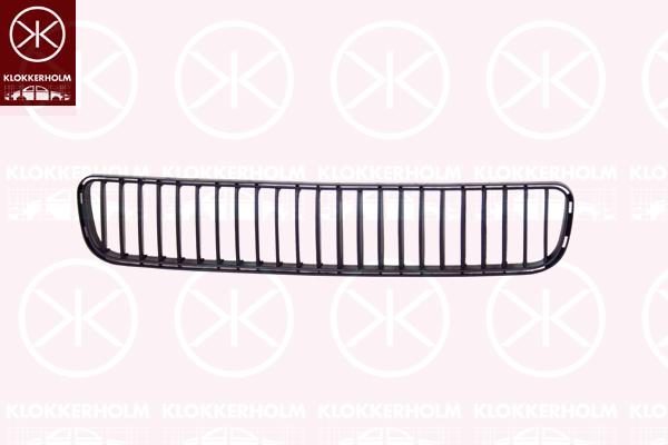 Ventilation Grilles, bumper, Front, Centre Section, 5J0853677 9B9 (SKODA)