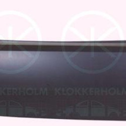 Bumper, w/primer, Rear, 5J6807421 (SKODA), 5J6807421H (SKODA)