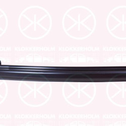 Support, bumper, Rear, Steel, 5J6807305A (SKODA), 5J6807305C (SKODA)