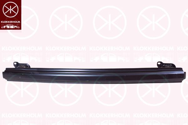 Support, bumper, Rear, Steel, 5J9807305A (SKODA), 5J9807305C (SKODA)