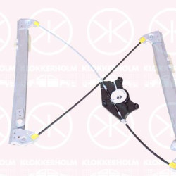 Window Regulator, OE-type, without electric motor, Electric, Left Front, 6V0837461 (SKODA), 6V0837461A (SKODA), 6V0837461B (SKODA), 6V0837461C (SKODA)