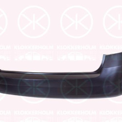 Bumper, Rear, Smooth, 6V9807421 (SKODA), 6V9807421A (SKODA)