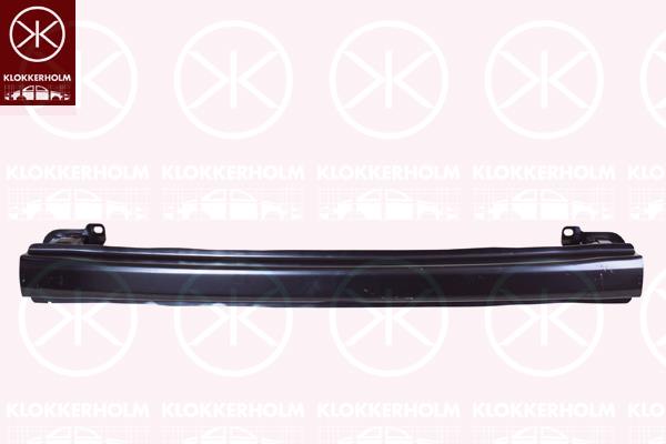 Support, bumper, Rear, Steel, 6V9807305 (SKODA)