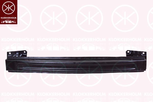 Support, bumper, Rear, Steel, 6V6807305 (SKODA)