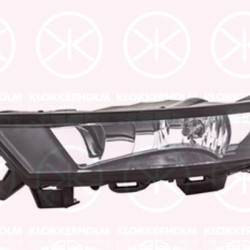 Front Fog Light, Left Front, FF, H8, with daytime running light, Hella, 5JA 941 699 D (SKODA), 5JA941699D (SKODA)