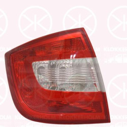 Tail Light Assembly, without bulb holder, Left, 5JH945095 (SKODA), 5JH945111 (SKODA)