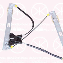 Window Regulator, OE-type, without electric motor, Electric, Left Front, 5JA 837 461 (SEAT), 5JA837461 (SKODA)