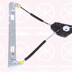 Window Regulator, OE-type, without electric motor, Electric, Left Rear, 5JA 839 461 (SEAT), 5JA839461 (SKODA)