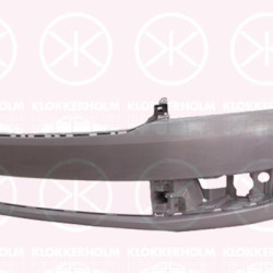 Bumper, Front, for vehicles without headlamp cleaning system, w/primer, Europe, 5JA807221 (SKODA), 5JA807221B (SKODA), 5JA807221F (SKODA)