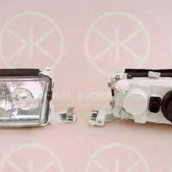 Headlight, H4, without motor for headlamp levelling, Right, Illuminance [lx]: 20, Hella, 1U1941018 (SKODA)