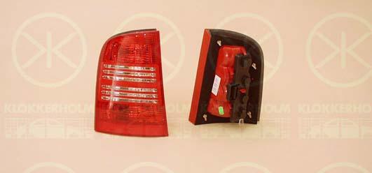 Tail Light Assembly, without bulb holder, Left, 1U9945111 (SKODA)