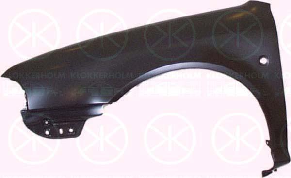 Wing, Left Front, with hole for direction indicator, 1U0821105B (SKODA)