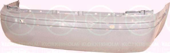 Bumper, Rear, 1U6807421B (SKODA)