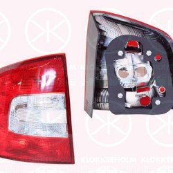 Tail Light Assembly, without bulb holder, Left, 1Z9 945 111A (SKODA), 1Z9945111A (SKODA)