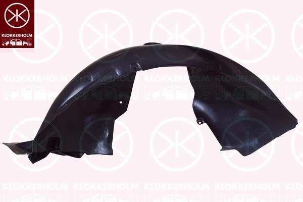 Liner, wheelhouse, Plastic, Right Front, 5E0809958 (SKODA), 5E0809958C (SKODA)