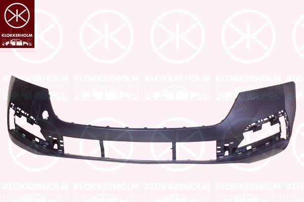 Bumper, Front, Smooth, 5E3807221 (SKODA)